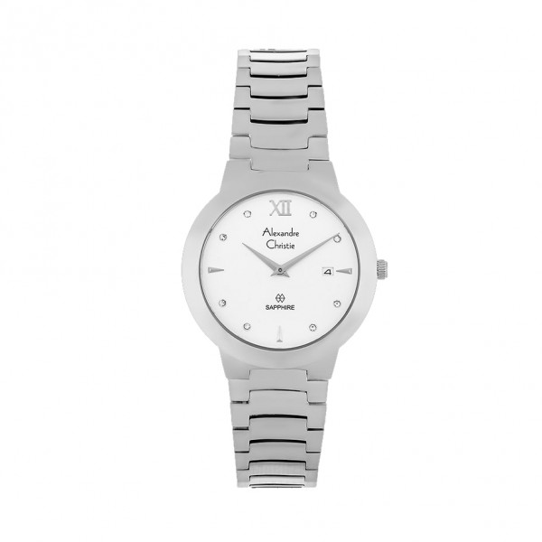 Alexandre Christie AC 8569 Silver White Man MDBSSSL Sapphire